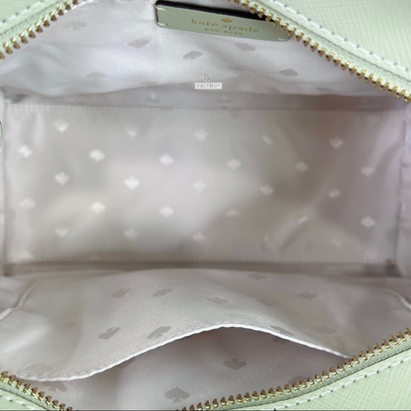 Kate Spade Staci Sage Bundle Green Medium Satchel Crossbody - Picture 7 of 10